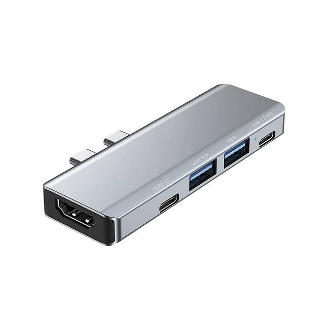 DockStation 5 EN 1 UBP UB52 Hub Adaptador Urban Balance con 5 entradas. Entradas HDMI - USB A y tipo C. Carga máxima PD de 100W. Especial para MACBOOK / APP DockStation 5 EN 1 UBP UB52 Hub Adaptador Urban Balance con 5 entradas. Entradas HDMI - USB A y tipo C. Carga máxima PD de 100W. Especial para MACBOOK / APP
